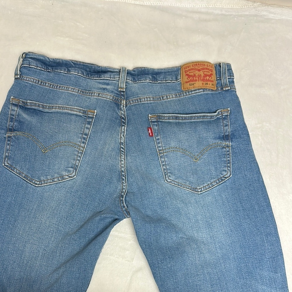 Levi's 514 Blue Bootcut Men's Jeans 36x30